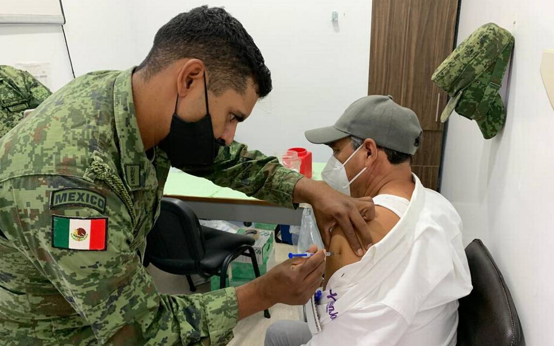 Sedena begins with the anticovid booster vaccination in Gómez Palacio