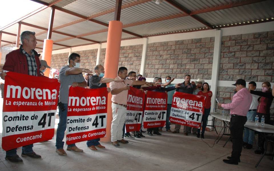 Rinden protesta comités de defensa de la 4T en Guadalupe Victoria - El Sol  de Durango | Noticias Locales, Policiacas, sobre México, Durango y el Mundo